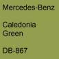 Preview: Mercedes-Benz, Caledonia Green, DB-867.